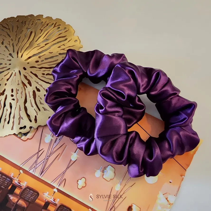 Sylvie Silk Home Category Silk Scrunchies