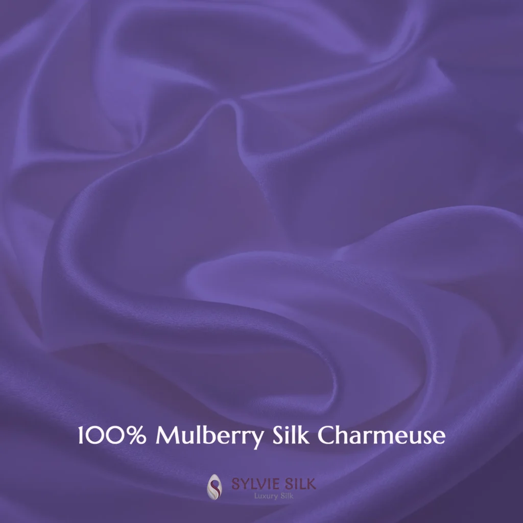 16 Momme Mulberry Silk Charmeuse Fabric 45 inch wide