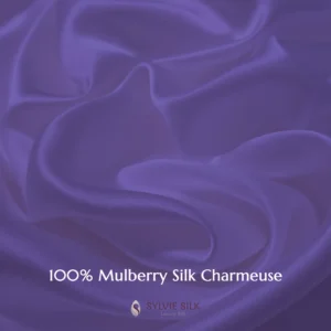 16 Momme Mulberry Silk Charmeuse Fabric 45 inch wide