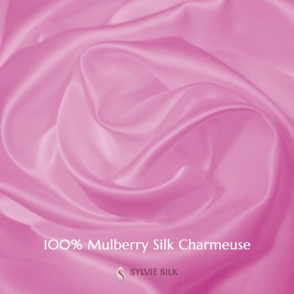 19 Momme Mulberry Silk Charmeuse Fabric 45 inch wide