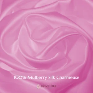 19 Momme Mulberry Silk Charmeuse Fabric 45 inch wide