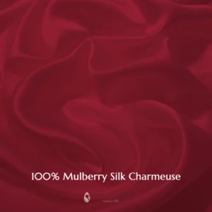 22 Momme Mulberry Silk Charmeuse Fabric 45 inch wide