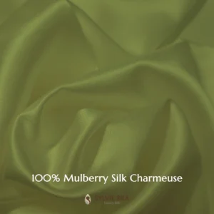 25 Momme Mulberry Silk Charmeuse Fabric 45 inch wide