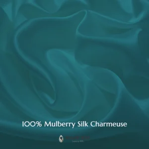 30 Momme Mulberry Silk Charmeuse Fabric 45 inch wide